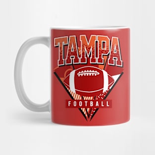 Tampa Bay Football Gameday Retro Mug